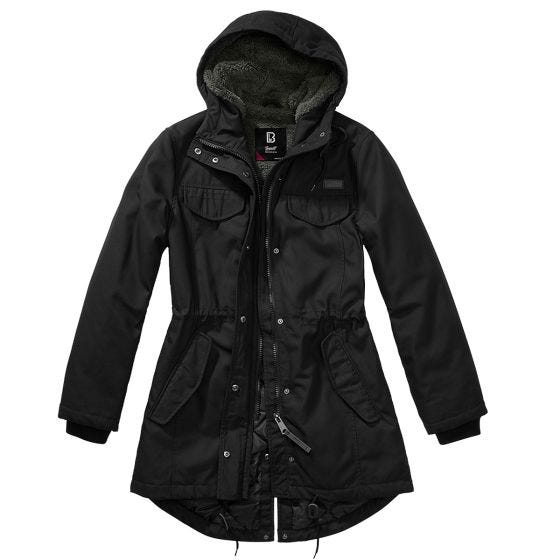 Brandit Naisten Marsh Lake Parka - Musta
