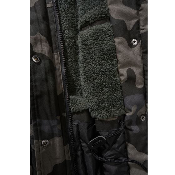 Brandit Naisten Marsh Lake Parka - Dark Camo