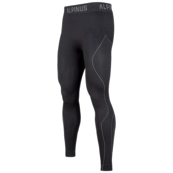 Alpinus Active Base Layer Set - Musta/Harmaa