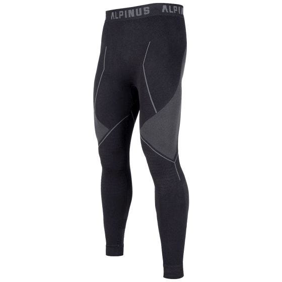 Alpinus Tactical Aluskerrastohousut - Musta-Harmaa
