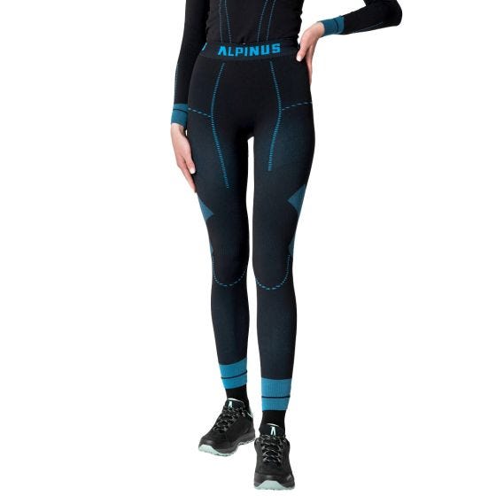 Alpinus Tactical Aluskerrastohousut - Musta-Sininen