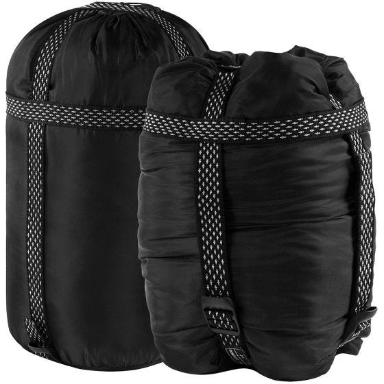 Alpinus Classic 1050 (Left) Makuupussi - Musta/Oranssi