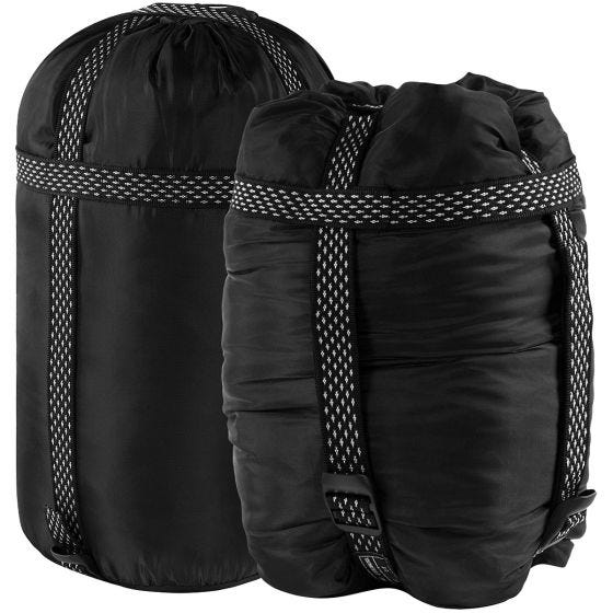 Alpinus Classic 1050 (Right) Makuupussi - Musta/Oranssi