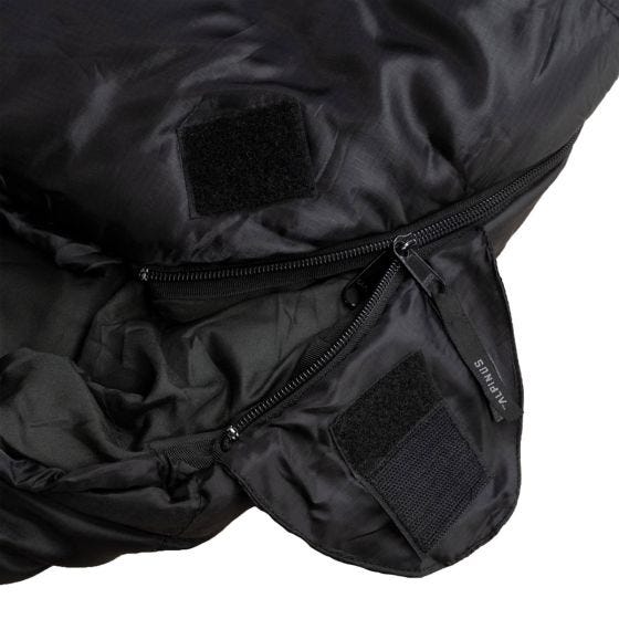 Alpinus Classic 1050 (Right) Makuupussi - Musta/Oranssi