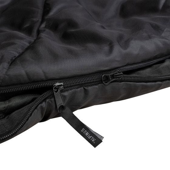 Alpinus Classic 1050 (Right) Makuupussi - Musta/Oranssi