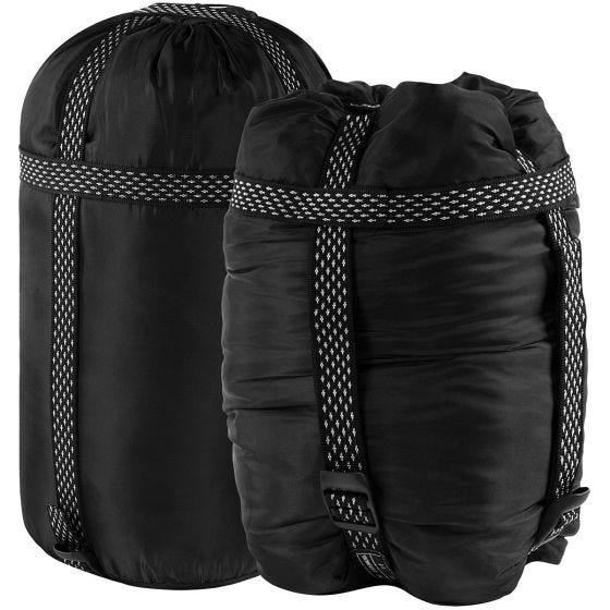 Alpinus Classic 1250 (Left) Makuupussi - Musta/Punainen