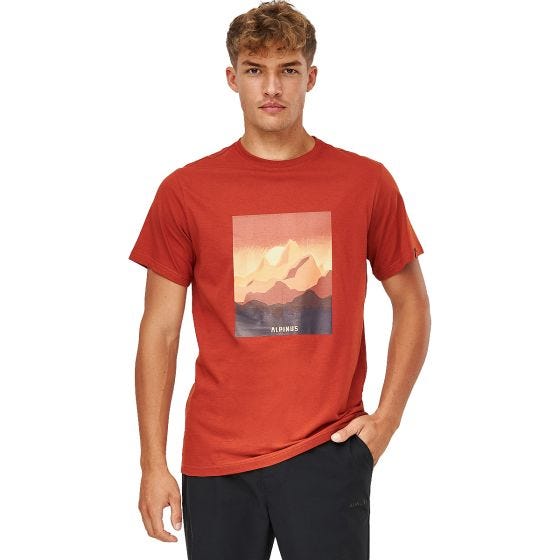 Alpinus Active Drefekal T-paita - Oranssi