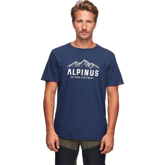 Alpinus Mountains Active Miehet T-paita - Sininen