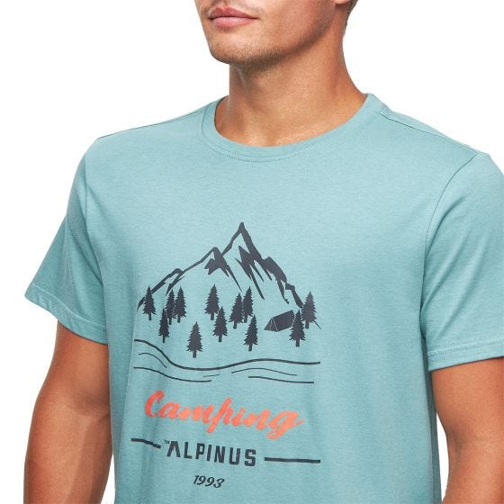 Alpinus Active Miehet Polaris T-paita - Mint