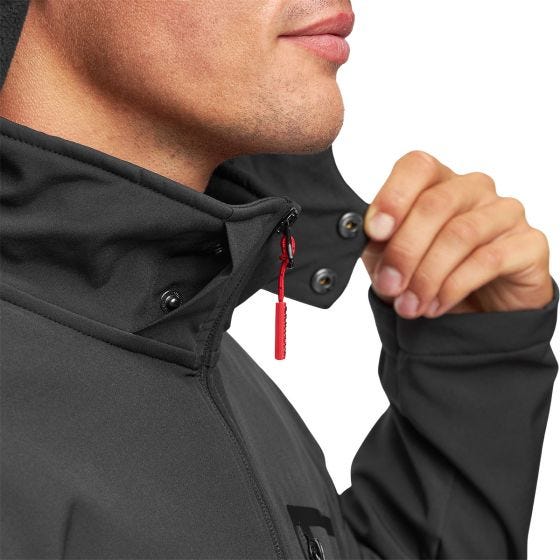 Alpinus City Miehet Stenshuvud Soft Shell -takki - Musta