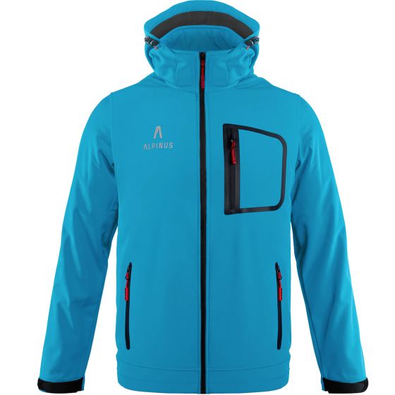 Alpinus City Miehet Stenshuvud Soft Shell -takki - Sininen