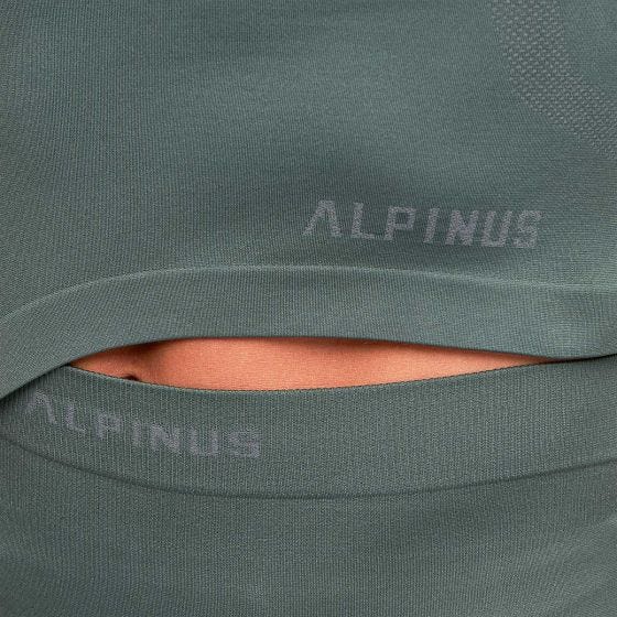 Alpinus Outdoor IDRE Miehet Alusvaatesetti - Vihreä