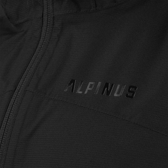 Alpinus Carniche 15K Tactical Miehet Hardshell-takki - Musta