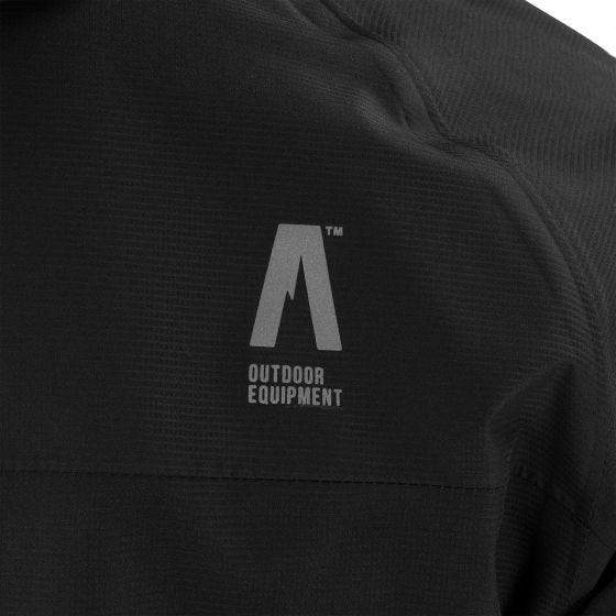 Alpinus Carniche 15K Tactical Miehet Hardshell-takki - Musta