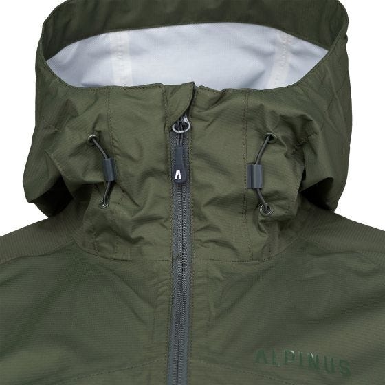 Alpinus Carniche 15K Tactical Miehet Hardshell-takki - Vihreä