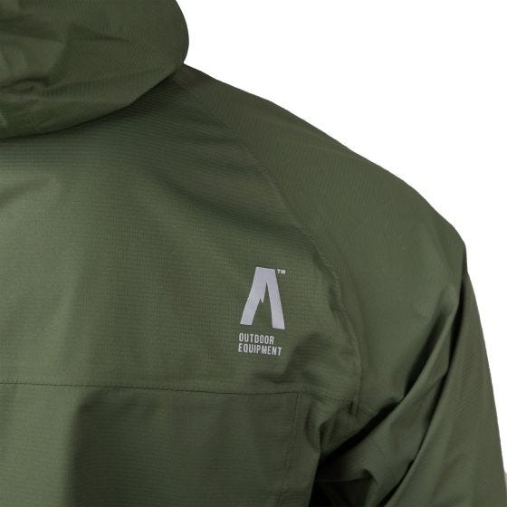 Alpinus Carniche 15K Tactical Miehet Hardshell-takki - Vihreä