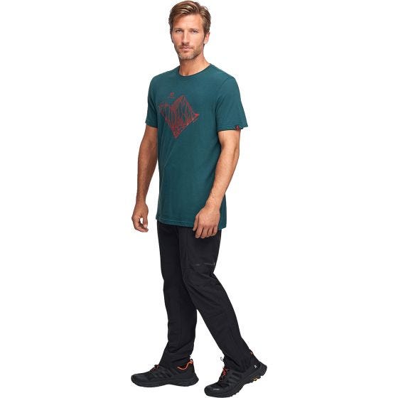 Alpinus Tactical Skilbrum T-paita - Vihreä