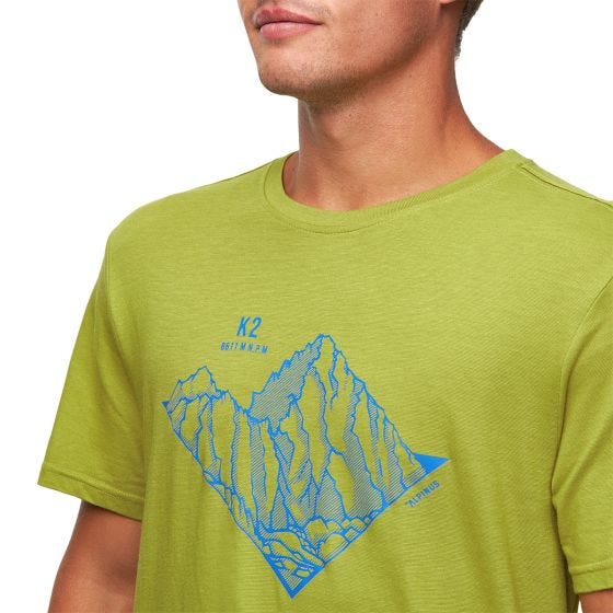 Alpinus Tactical Skilbrum T-paita - Oliivi