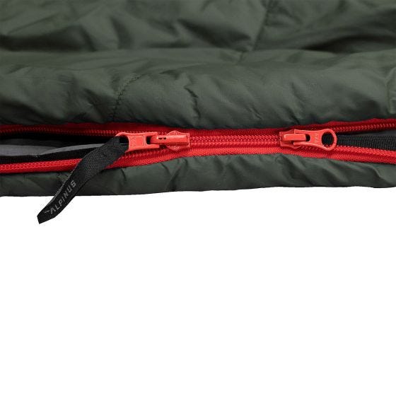 Alpinus Primalight 1000 (Left) Makuupussi - Vihreä
