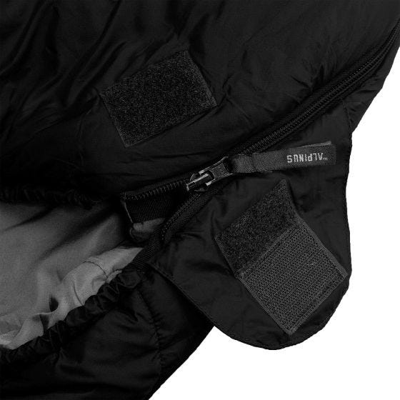 Alpinus Survival 1100 (Left) Makuupussi - Musta