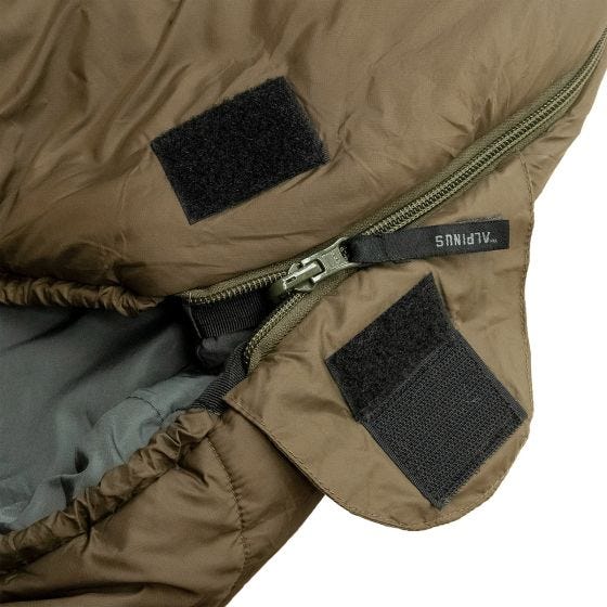 Alpinus Survival 1300 (Left) Makuupussi - Vihreä