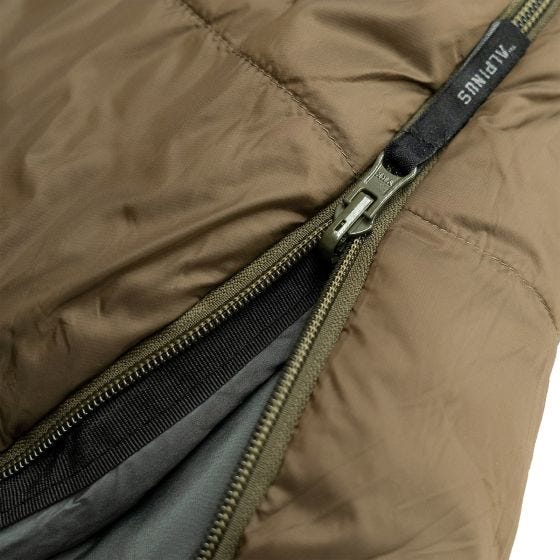 Alpinus Survival 1300 (Right) Makuupussi - Vihreä