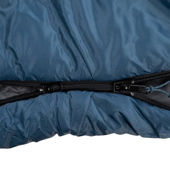 Alpinus Ultralight 1000 (Left) Makuupussi - Sininen