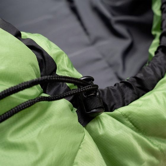 Alpinus Ultralight 850 (Left) Makuupussi - Vihreä