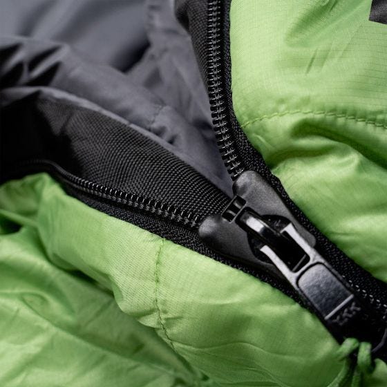 Alpinus Ultralight 850 (Right) Makuupussi - Vihreä