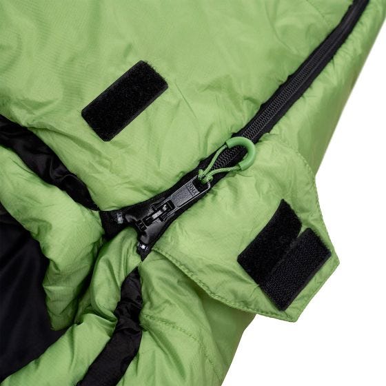 Alpinus Ultralight 850 (Right) Makuupussi - Vihreä