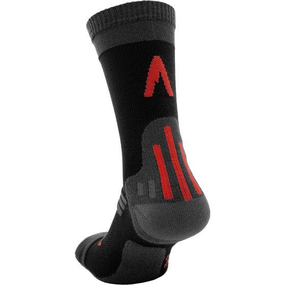 Alpinus Valletto Merino Coolmax Vaellussukat - Musta