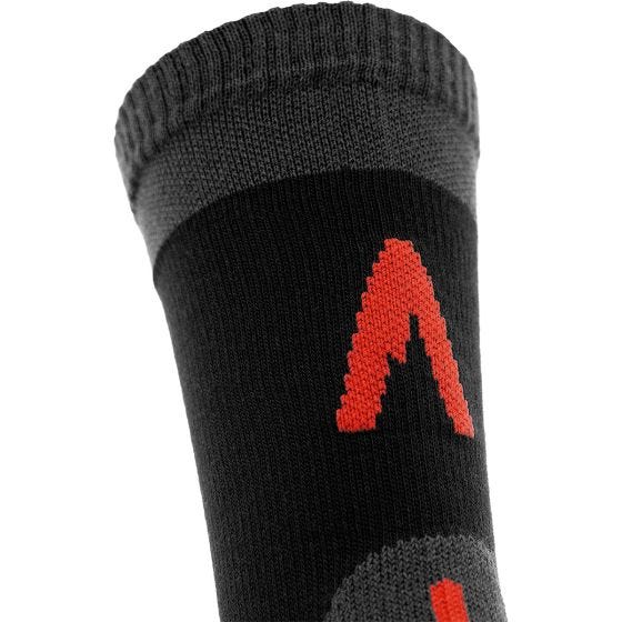 Alpinus Valletto Merino Coolmax Vaellussukat - Musta