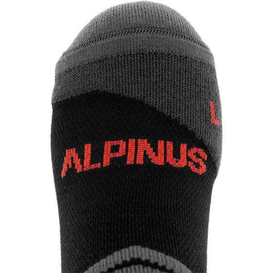 Alpinus Valletto Merino Coolmax Vaellussukat - Musta