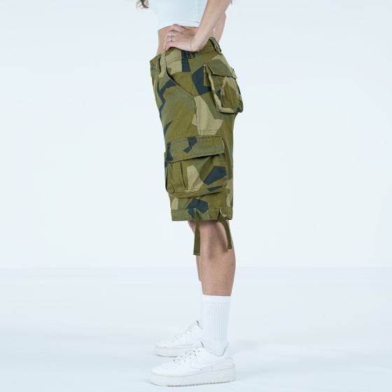 Brandit Urban Legend Shortsit Naisten - Swedish M90 Camo