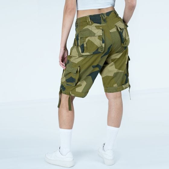 Brandit Urban Legend Shortsit Naisten - Swedish M90 Camo