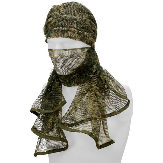Brandit Commando Verkkoneuloshuivi - Flecktarn