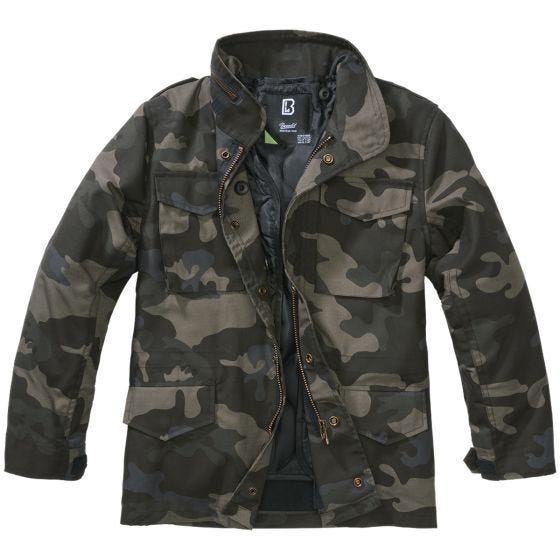 Brandit Lapset M-65 Standard Takki - Dark Camo