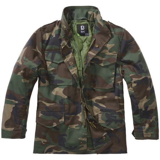 Brandit Lapset M-65 Standard Takki - Woodland