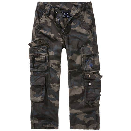 Brandit Lapset Pure Housut - Dark Camo
