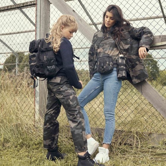 Brandit Kids US Cooper Reppu - Dark Camo