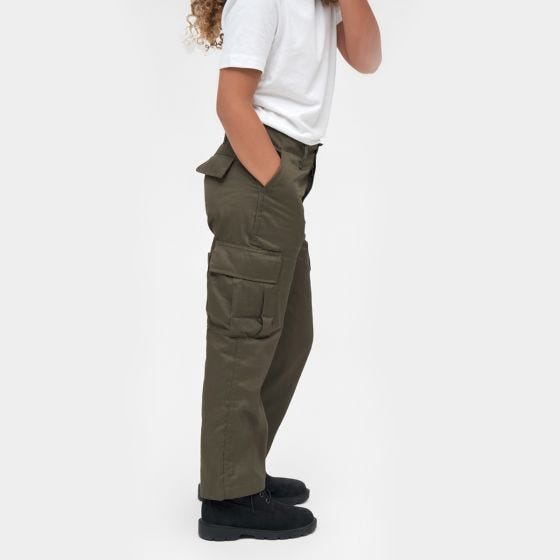 Brandit Lapset US Ranger Housut - Oliivi