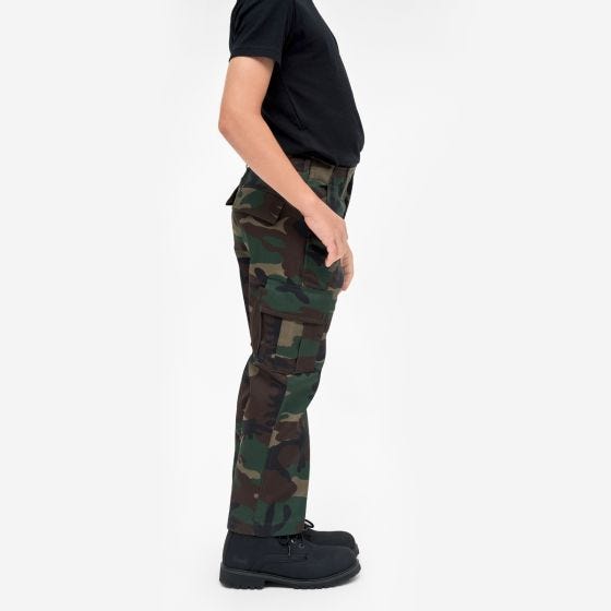 Brandit Lapset US Ranger Housut - Woodland