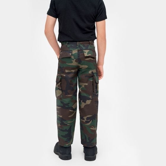 Brandit Lapset US Ranger Housut - Woodland