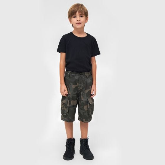 Brandit Lapset Urban Legend Shortsit - Dark Camo