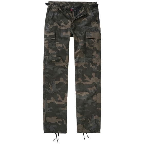 Brandit BDU Ripstop Housut Naisten - Dark Camo