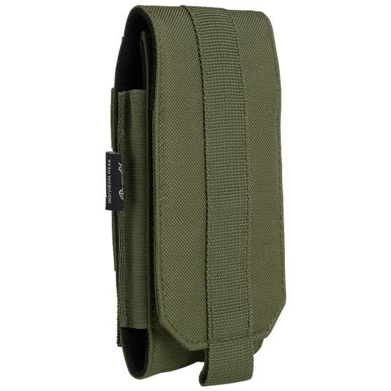Brandit MOLLE Iso Puhelintasku - Oliivi