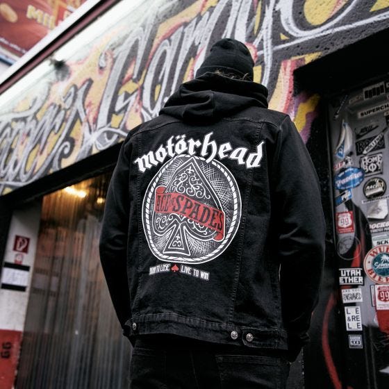 Brandit Motörhead Cradock Farkkutakki - Musta