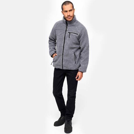 Brandit Teddyfleece Takki - Antrasiitti