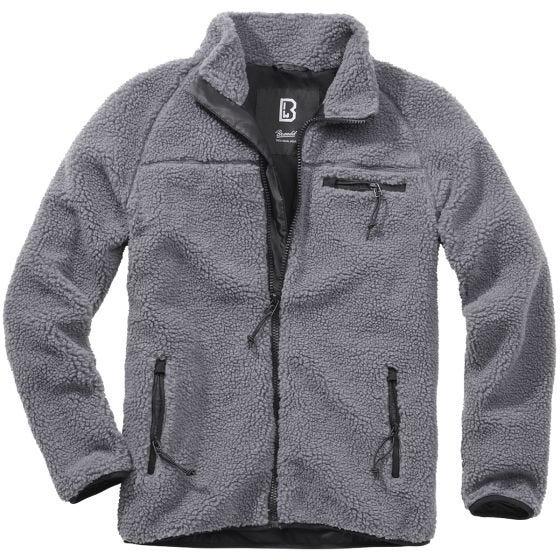 Brandit Teddyfleece Takki - Antrasiitti