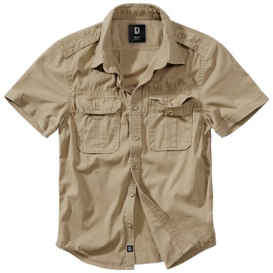 Brandit Vintage Lyhythihainen paita - Camel